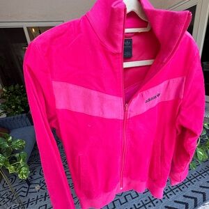 Vintage Retro hot Pink Adidas Jacket (unisex)